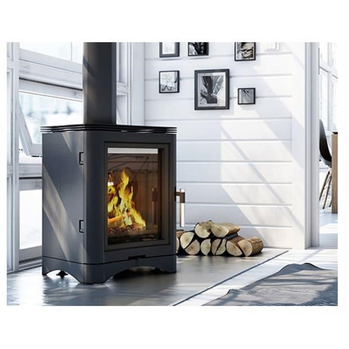 Kratki Koza K5 Free Standing Stove Comfortline Ireland